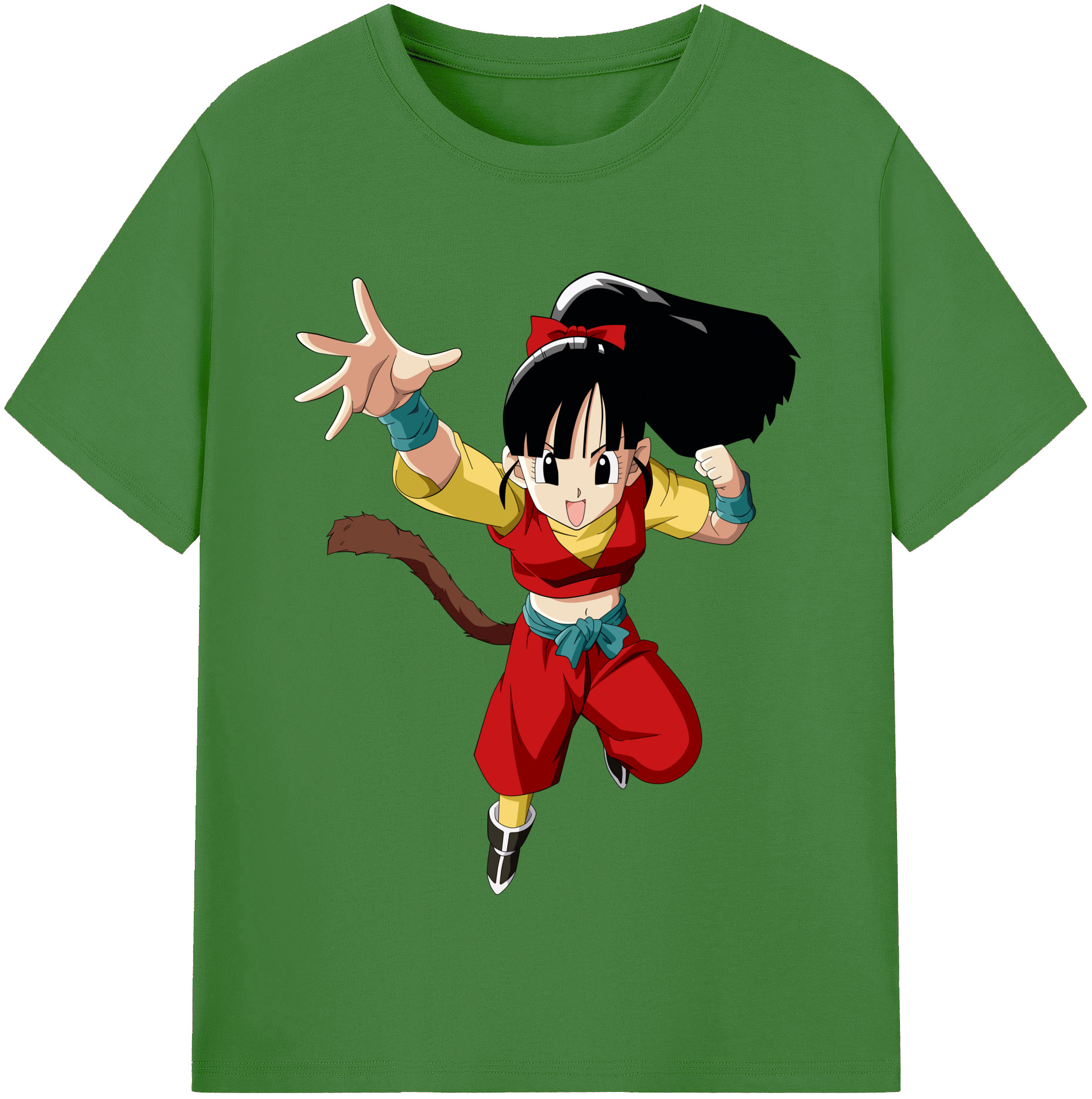 （画像用） ドラゴンボール パン DRAGON BALL Pan レディースカジュアルプリントTシャツ（綿100％）